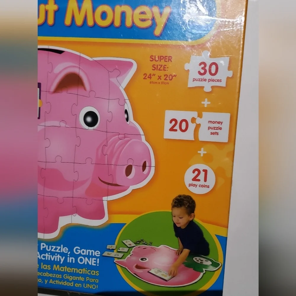 All About Money Floor Puzzle & Game